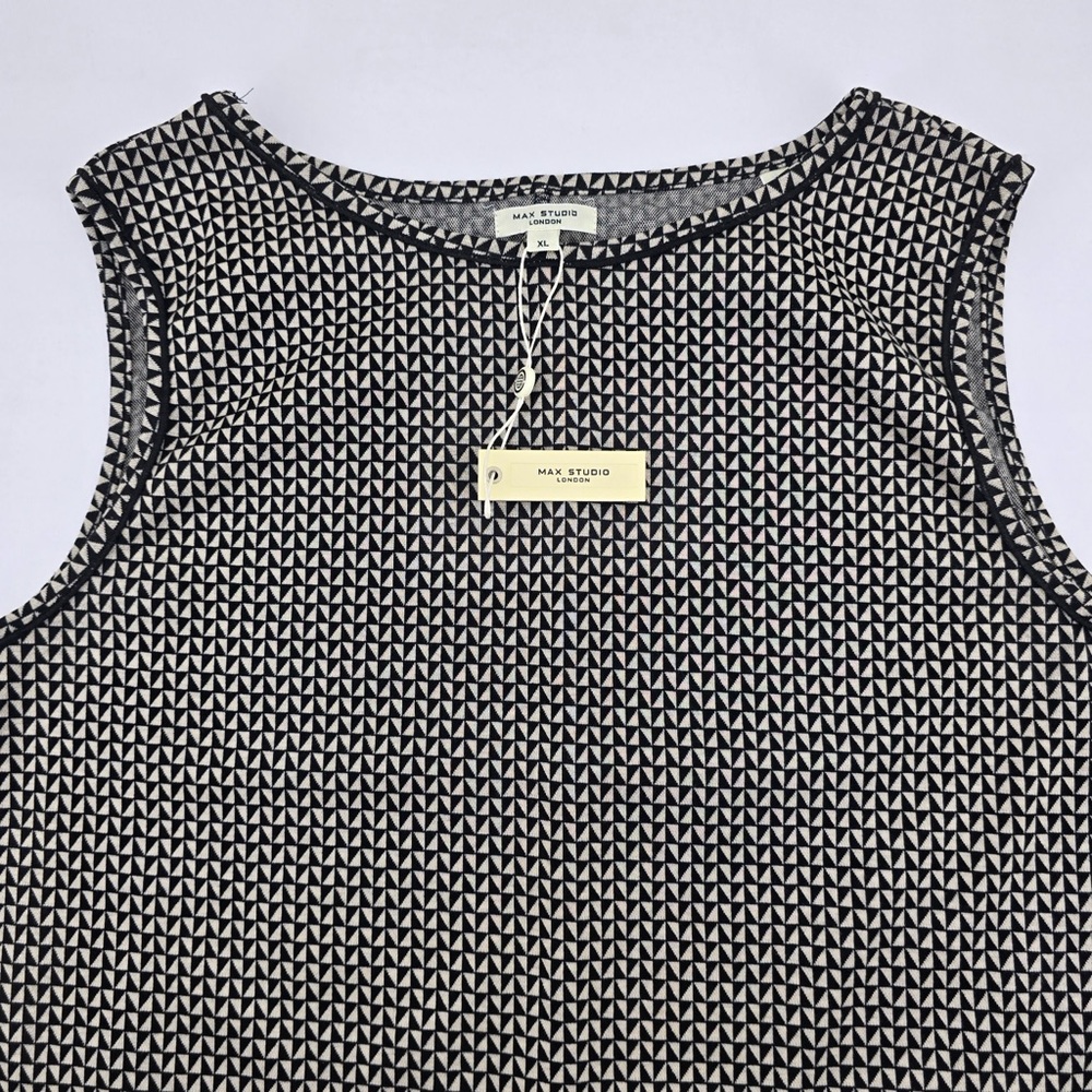 Max Studio Women’s Geometric Blouse Sz XL